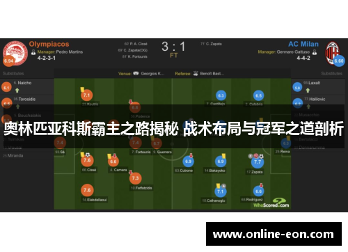 奥林匹亚科斯霸主之路揭秘 战术布局与冠军之道剖析 奥林匹亚科斯霸主之路揭秘 战术布局与冠军之道剖析