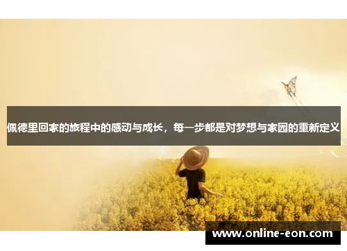 佩德里回家的旅程中的感动与成长，每一步都是对梦想与家园的重新定义